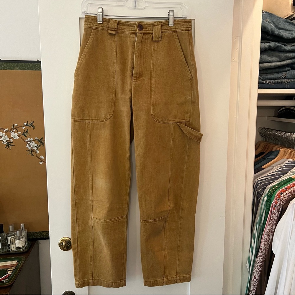 Alex Mill Phoebe Pants in Golden Khaki, Sz 0